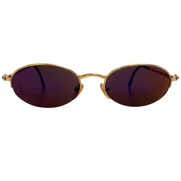 Boucheron Vintage 1990’s Gold Filled Sunglasses - Picture 2 of 9